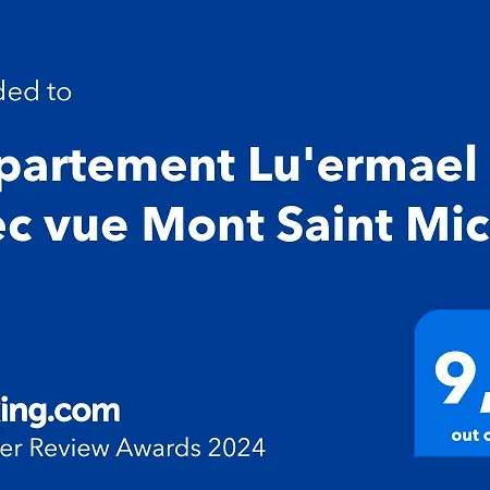 Lu'ermael Avec Vue Mont Saint Michel Apartman *