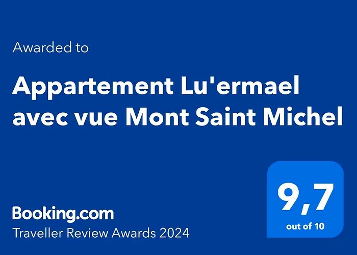 Lu'ermael Avec Vue Mont Saint Michel Appartamento *